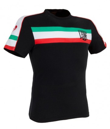 Leone 'Italian Flag' maglia nera