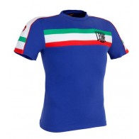 Leone 'Italian Flag' maglia blu
