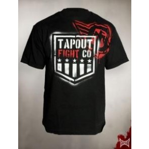 Tapout 'Branded' maglia nera
