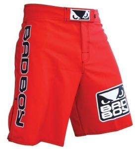 Bad Boy 'World Class Pro II' fight shorts red