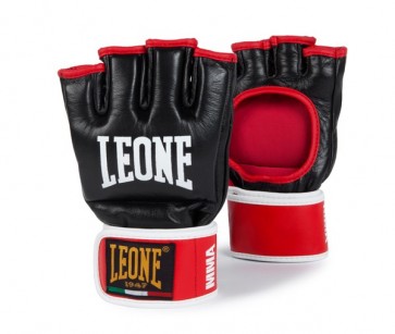 Leone MMA gloves black/red