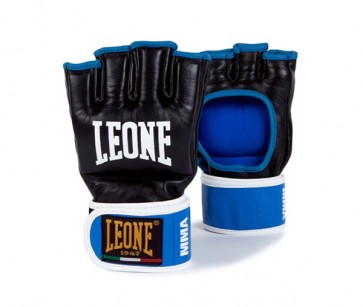Leone MMA gloves black/blue