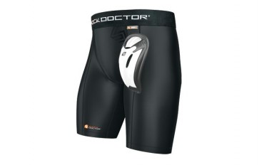 Shock Doctor core compression short with Bio-Flex cup