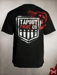 Tapout 'Branded' shirt black