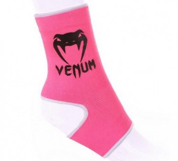 Venum ankle supports pink