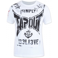 Tapout 'Combat Stencil' shirt white