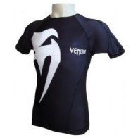 Venum 'Giant' rashguard short sleeves black